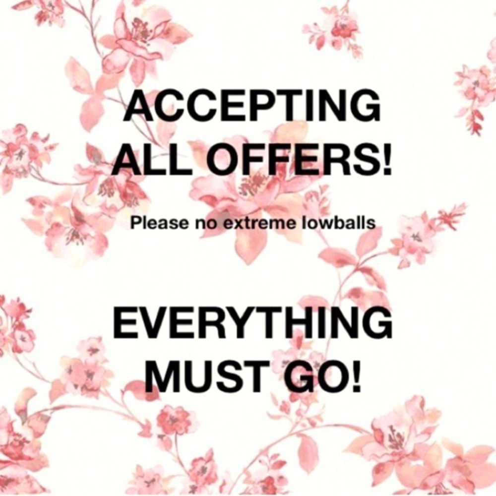 Everything must go!!💖💖